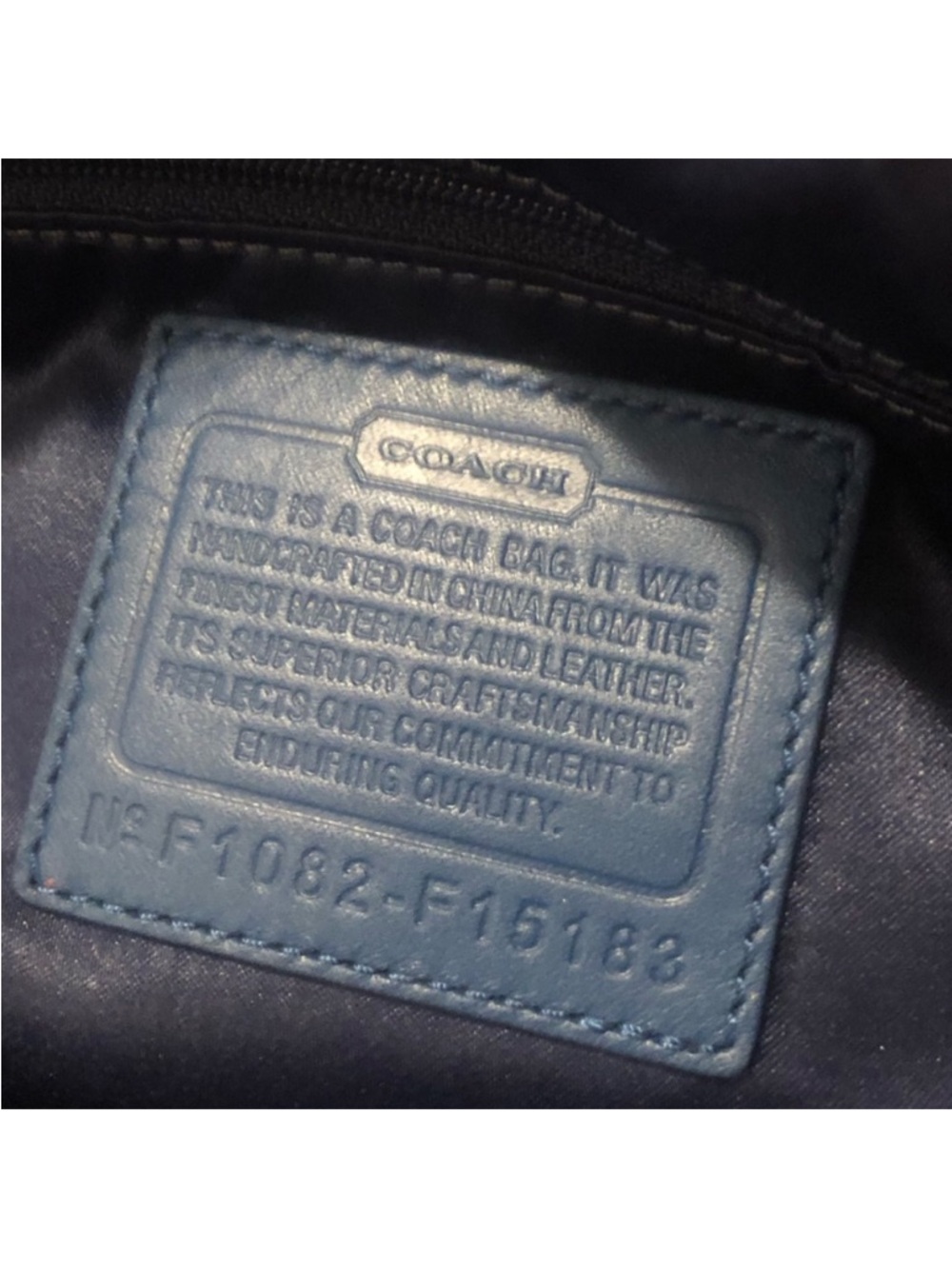 Coach Signature Multicolor Shoulder Bag - Picture 3 of 8
